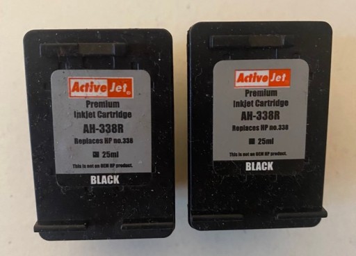 HP WKŁAD TUSZ GŁOWICA 338 BLACK ZAMIENNIK PUSTY