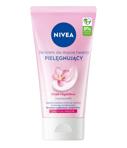NIVEA Żel krem do mycia twarzy łagodny - cera sucha i wrażliwa 150ml