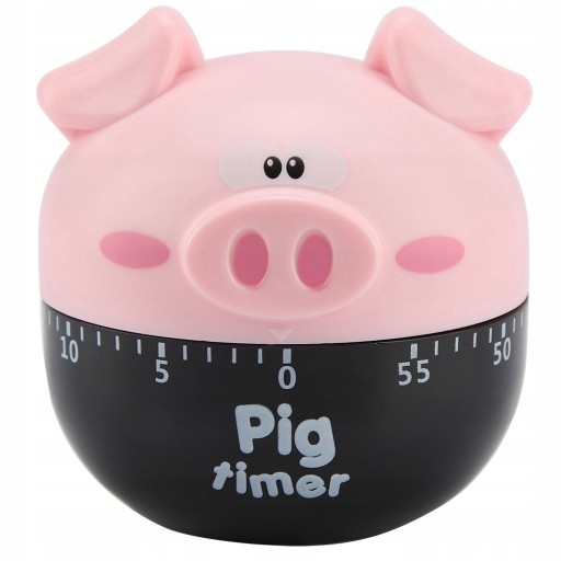 Minutnik kuchenny 1-55 MINUT pig timer