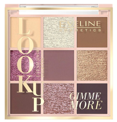 Eveline LOOK UP Paleta cieni do powiek Gimme More