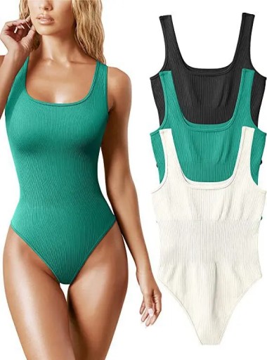 2023 Seamless Bodysuit Shapewear Women Square Neck