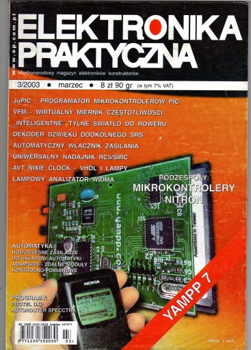 ELEKTRONIKA PRAKTYCZNA MIĘDZYNARODOWY MAGAZYN ELEKTRONIKÓW KONSTRUKTORÓW 3