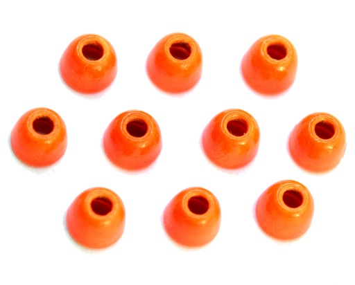 Cone Heads Fluo Orange 4x3 mm, 10 sztuk