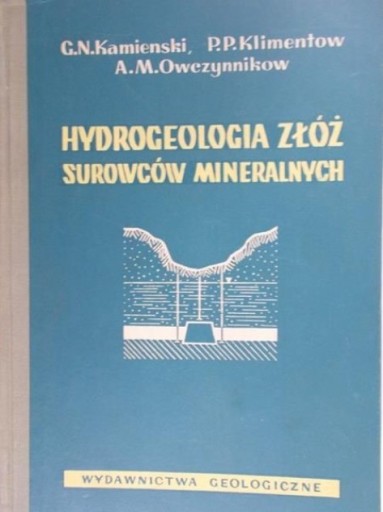 Hydrogeologia złóż surowców mineralnych