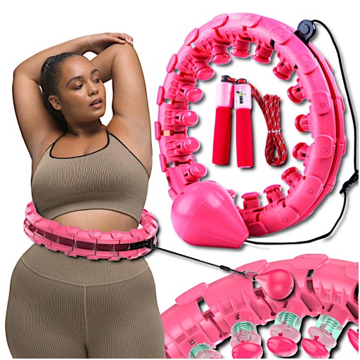 SMART HULAHOP Z MASAŻEREM OBCIAŻENIE PLUS SIZE