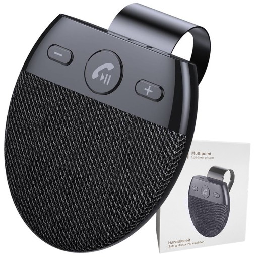 ZESTAW GŁOŚNOMÓWIĄCY BLUETOOTH do AUTA SAMOCHODU