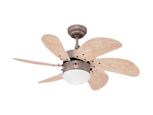 WENTYLATOR WIATRAK ŻYRANDOL LAMPA TURBO TITANIUM