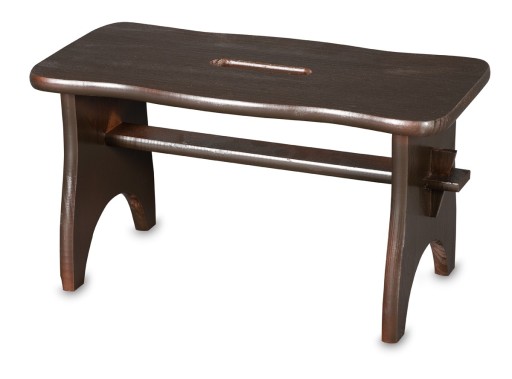 TABORET DREWNIANY KUCHENNY STOŁEK KRZESŁO 21cm SOLIDNY PODEST RYCZKA ZYDEL