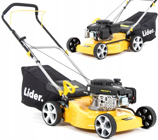 LIDER MAŁA KOSIARKA SPALINOWA Z NAPĘDEM LONCIN 123cm³ 41cm METALOWA OBUDOWA