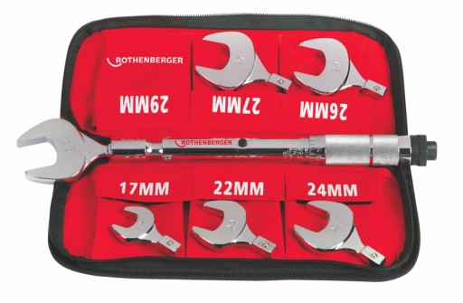 Klucze dynamometryczne zestaw 17-29mm Rothenberger