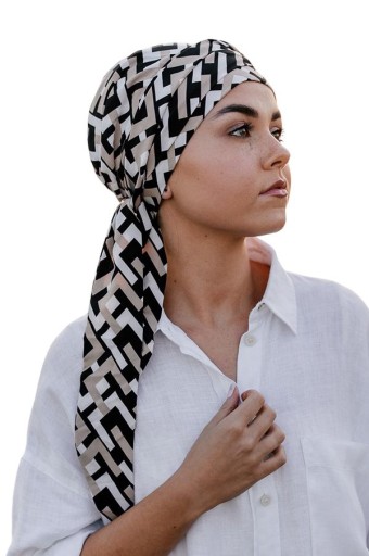 Chusta Monika S/003 Turban Czapka Chusty