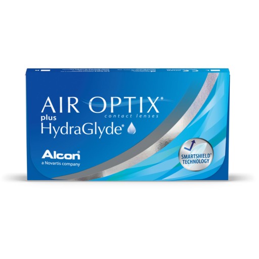 Air Optix plus HydraGlyde 6 szt. Moc: -1,00