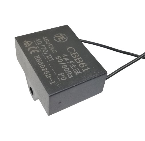 Kondensator silnikowy rozruchowy 4uF/450VAC CBB61