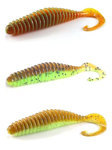 TWISTER TANTA ROBAK,GUMA 5cm/1g zestaw 3 sztuki