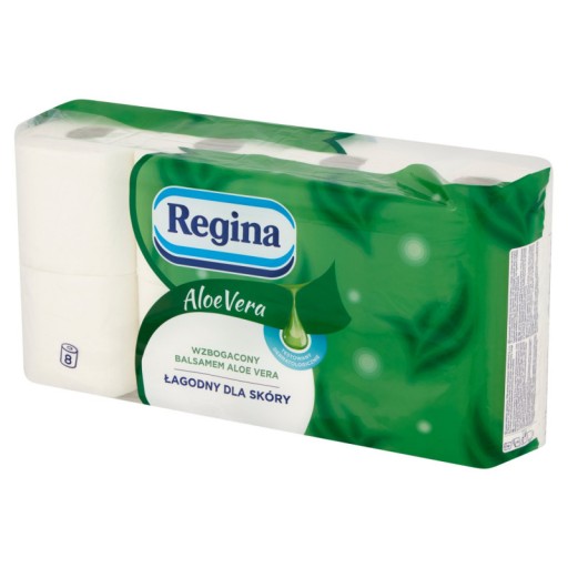 PAPIER TOALETOWY ALOE VERA REGINA 8SZT