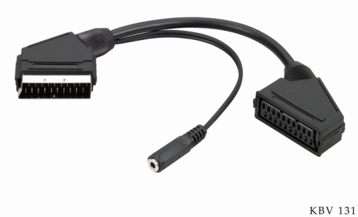 Kabel Thomson KBV131 SCART Euro - SCART Euro 0,15m