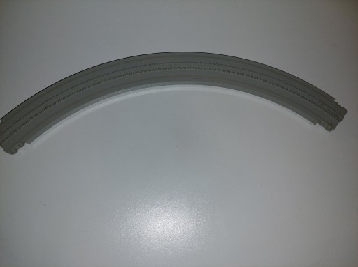 LEGO element 2672 Monorail Track Curve Long