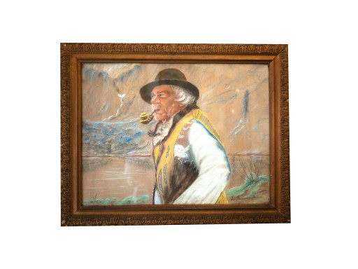 L. Szewczuk obraz portret górala
