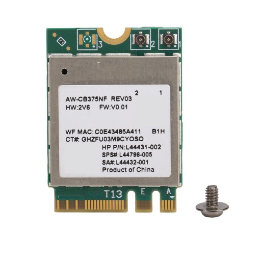 Moduł WiFi 2.4/5.0GHz Bluetooth 5.0 karta M.2 NGFF 802.11a/b/g/n/ac