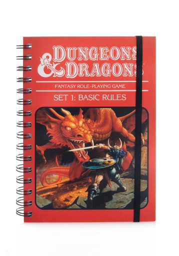 Notes A5 w linie 160 stron Dungeons and Dragons