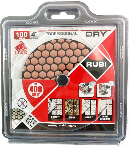 Rubi Tarcza pad polerski 62973 grad 400