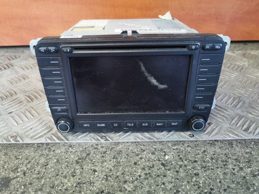 SEAT ALTEA ORYGINALNE RADIO NAWIGACJA 5P0035192A