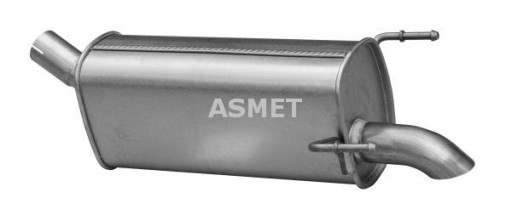Asmet 05.234 Tłumik końcowy OPEL ZAFIRA
