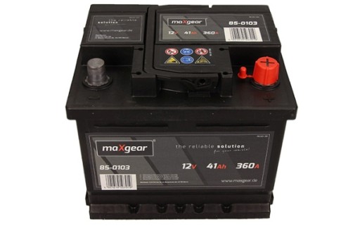 MAXGEAR AKUMULATOR 12V 41AH 360A L-207X175X175