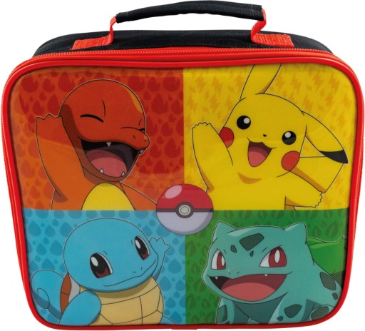 TORBA TERMICZNA NA JEDZENIE ŻYWNOŚĆ LUNCH BOX POKEMON PIKACHU TURYSTYCZNA