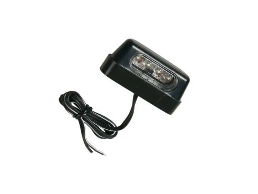 Podświetlenie tablicy Lampa, oświetlenie tablicy rejestracyjnej moto