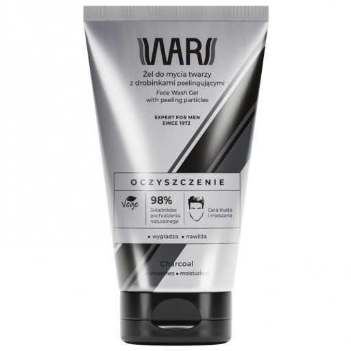 WARS Expert For Men oczyszczający żel do myci P1