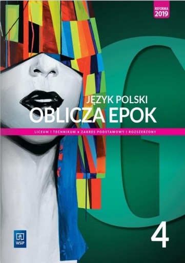 Język polski Oblicza epok 4 Podręcznik ZPiR-stan dobry plus