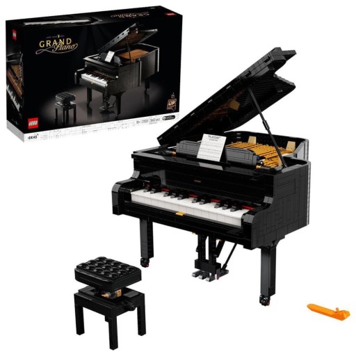 LEGO IDEAS GRAND PIANO FORTEPIAN 21323 ZESTAW KOLEKCJONERSKI REALISTYCZNY
