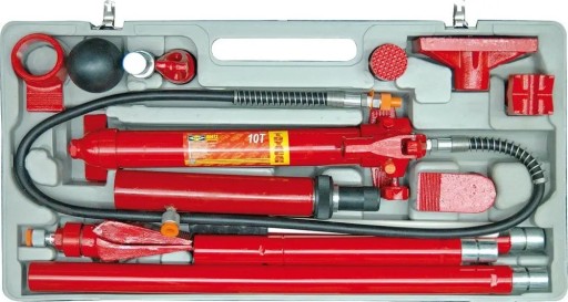 Zestaw rozpieraków hydraulicznych 10t zestaw blacharski