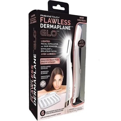 DEPILATOR Trymer Brwi Twarzy LED