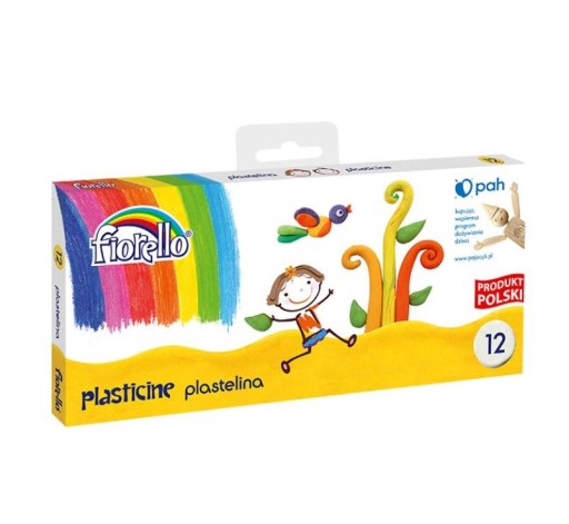 Plastelina Fiorello 12 szt.