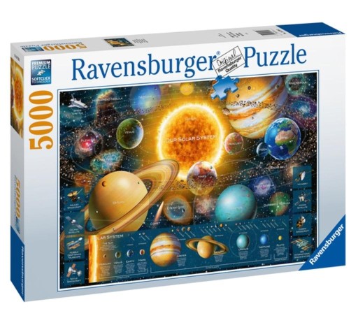 Puzzle 5000 elementów. Układ planetarny