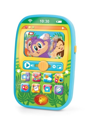 Rymujący smartfon małpka