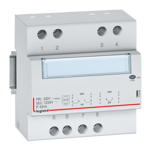 Transformator modułowy 230/12/24V 63VA 413098