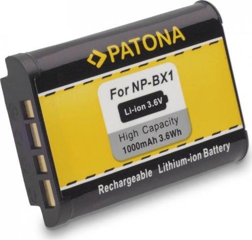 Akumulator PATONA NP-BX1 1000mAh / 3.6V do SONY