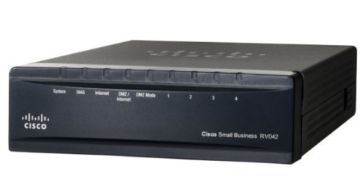 Router Cisco RV042 (2xWAN/4xLAN) VPN Firewall