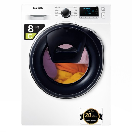 PRALKA SAMSUNG WW8NK62E0RW EcoBubble AddWash Slim