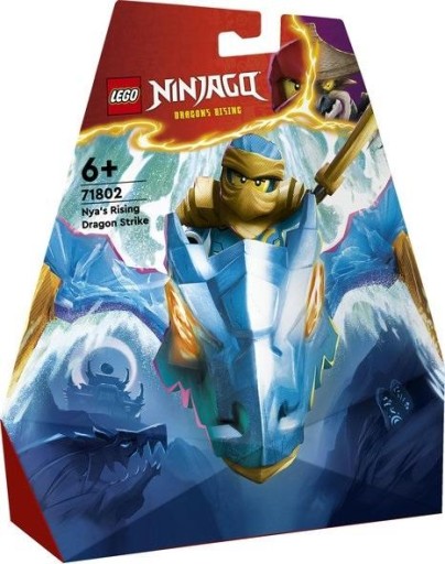 LEGO NINJAGO 71802 Atak powstającego smoka Nyi Zestaw Klocków 26 Elementów