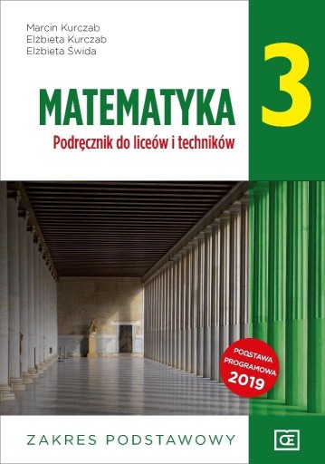 MATEMATYKA 3 PODRĘCZNIK PAZDRO ZAKRES PODSTAWOWY