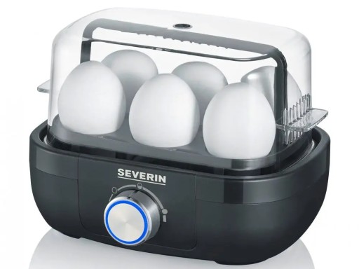 Jajowar Severin 6 jajek EK 3166 zgrabny 420 W czarny