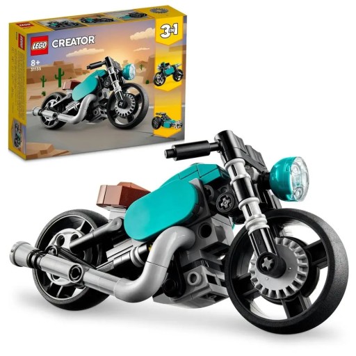 LEGO Creator 3 w 1 31135 Motocykl vintage - SUPER ZESTAW
