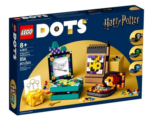 LEGO Dots 41811 Zestaw na biurko z Hogwartu EOL Unikat / Ostatnia szansa