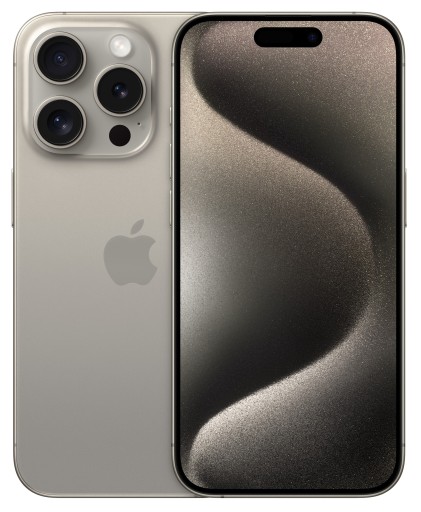 Smartfon Apple iPhone 15 Pro 8/128 GB 5G eSIM BATERIA 100% tytan naturalny