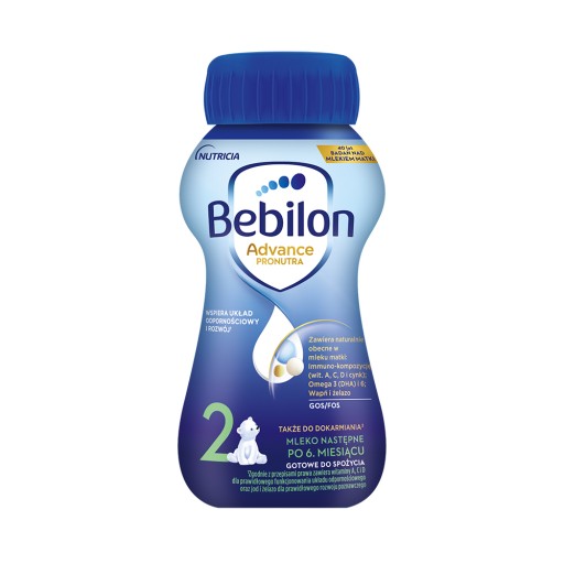 BEBILON 2 Pronutra ADVANCE mleko następne płyn 200ml