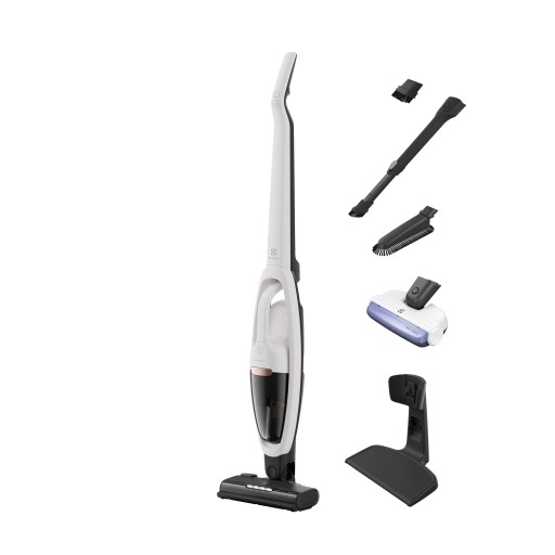 Odkurzacz pionowy Electrolux ES52HB25SH biały 25,2V 55 minut Szczotka UV